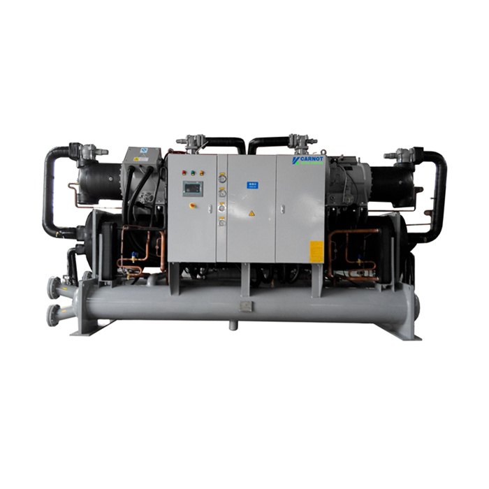 鞍山水產冷水機,鞍山工業制冷機,水冷螺桿式冷水機組-雙機